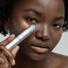 Obagi ELASTIderm Eye Serum cooling applicator ready for a soothing under-eye treatment.