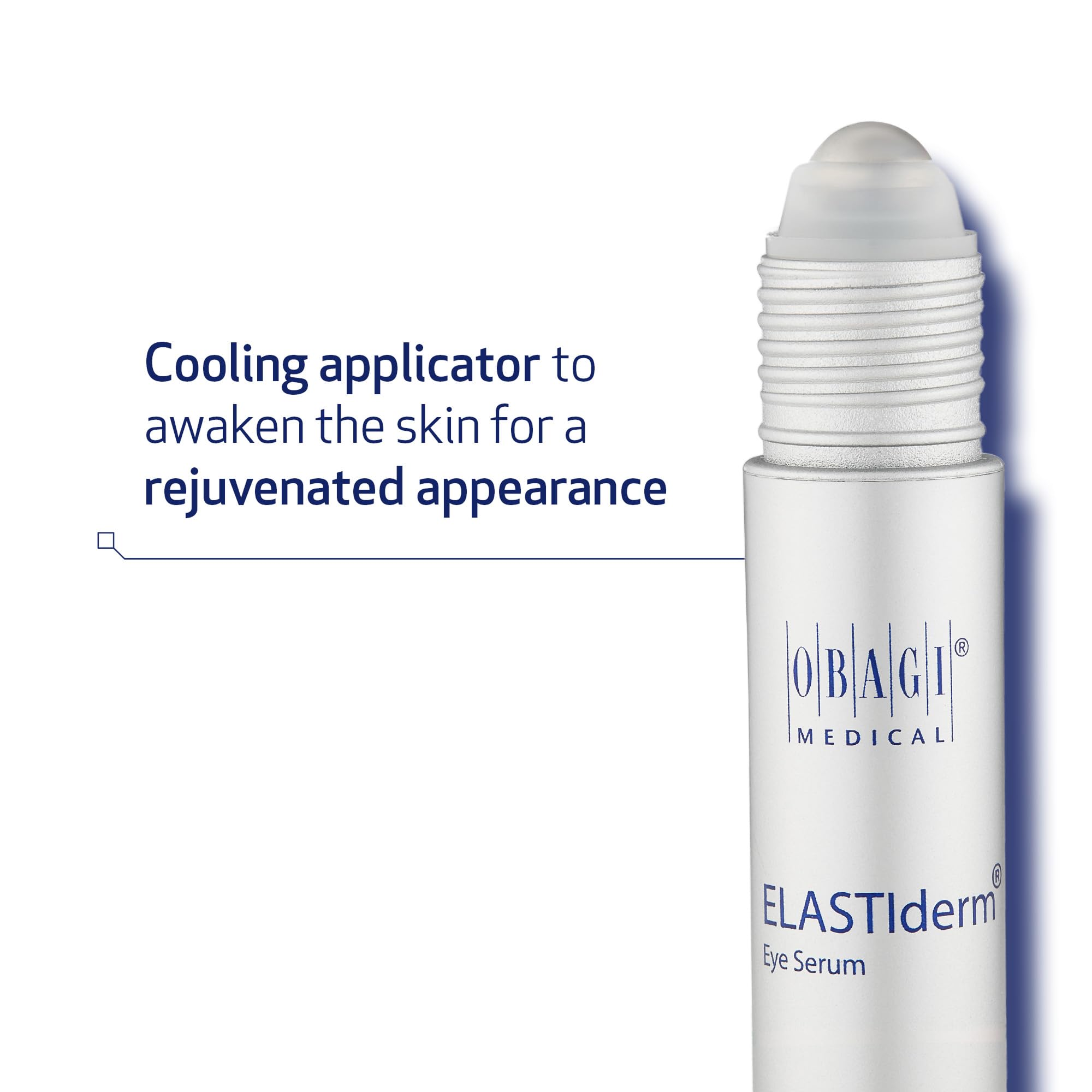 Obagi ELASTIderm Eye Serum texture during a gentle massage for smoother skin.