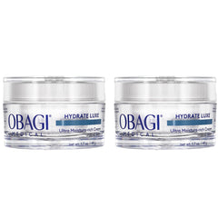 Obagi Hydrate Luxe night cream demonstrates balm like texture for ultra rich overnight hydration