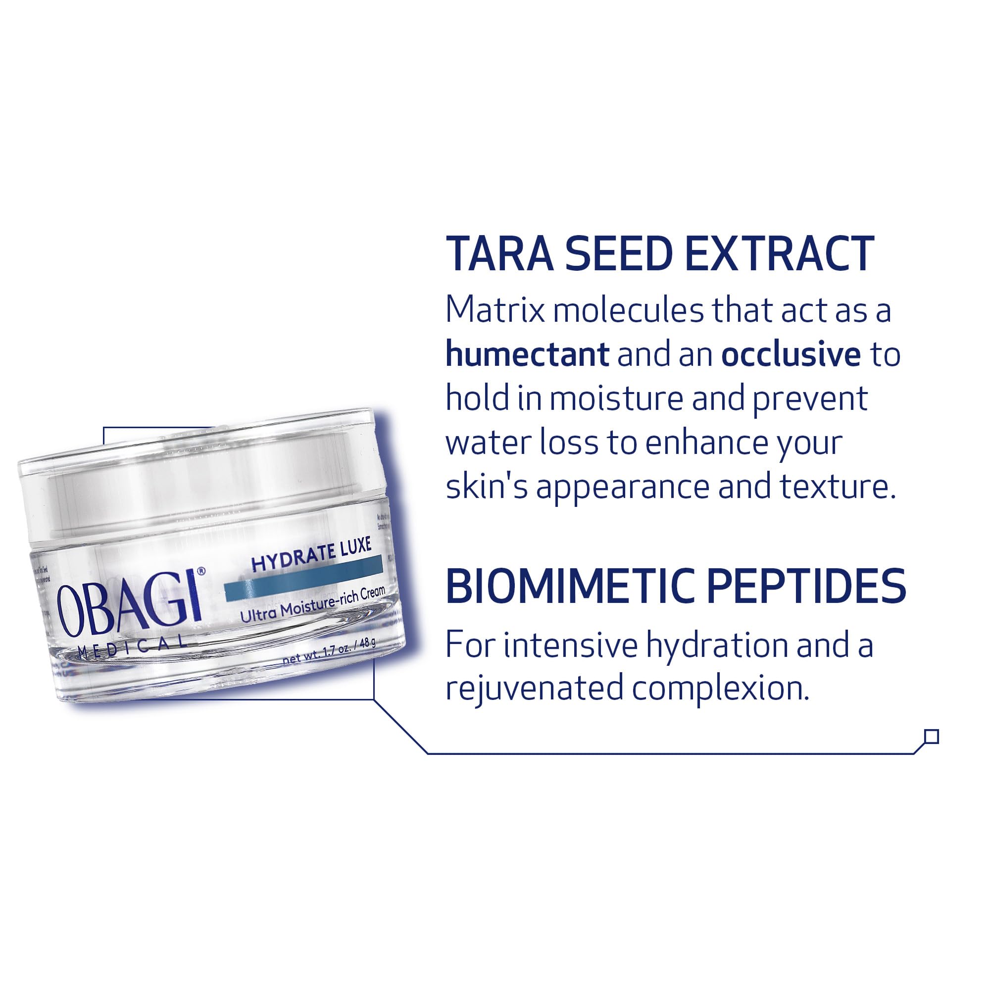 Obagi Luxe night cream shown for dry aging and sensitive skin in lifestyle context