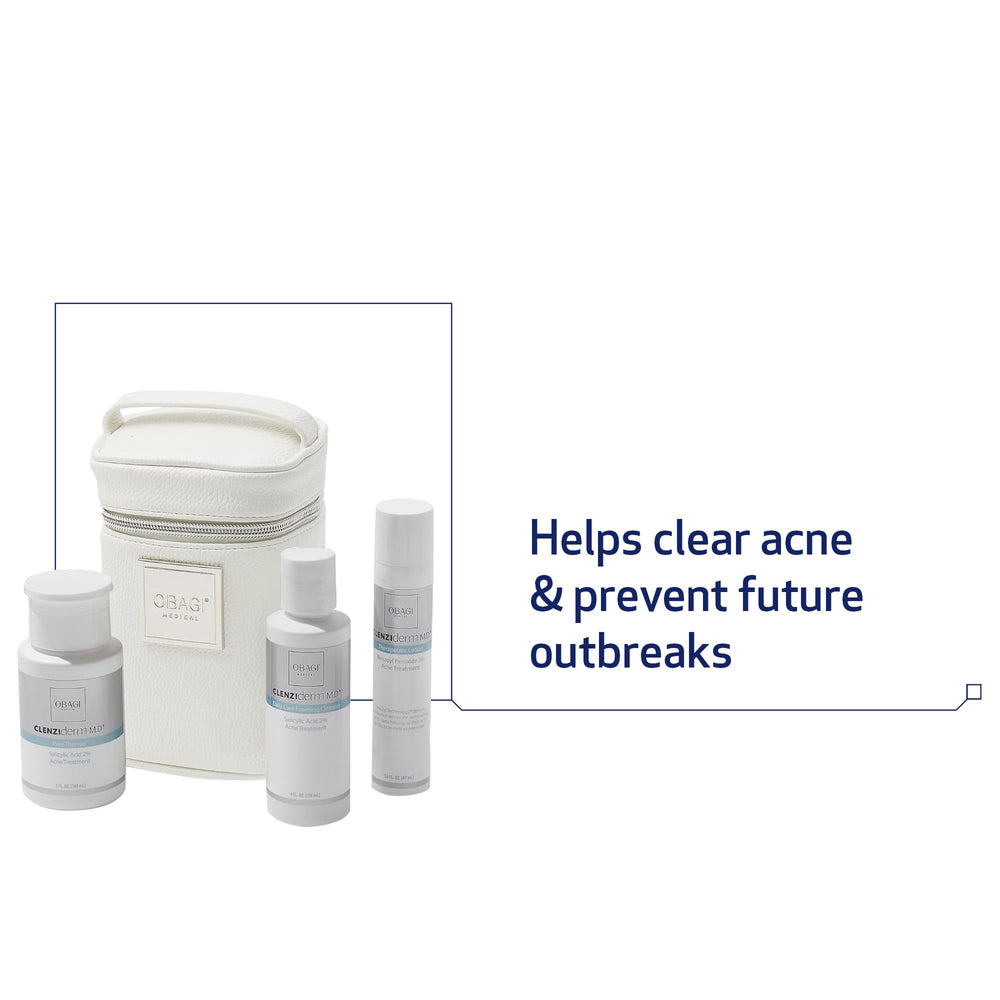 Obagi System packaging image offers a quick glance at the 3-step routine