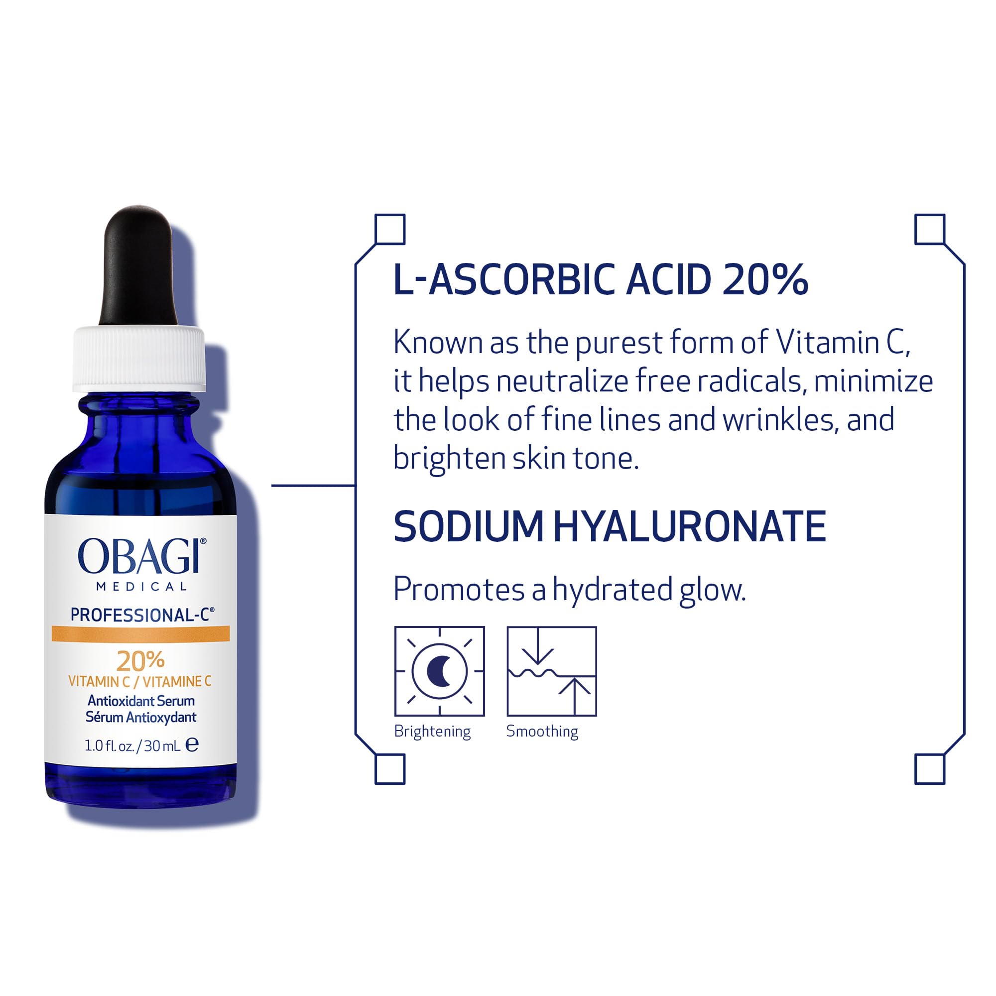 Obagi Professional-C 20% Serum box packaging on a clean surface