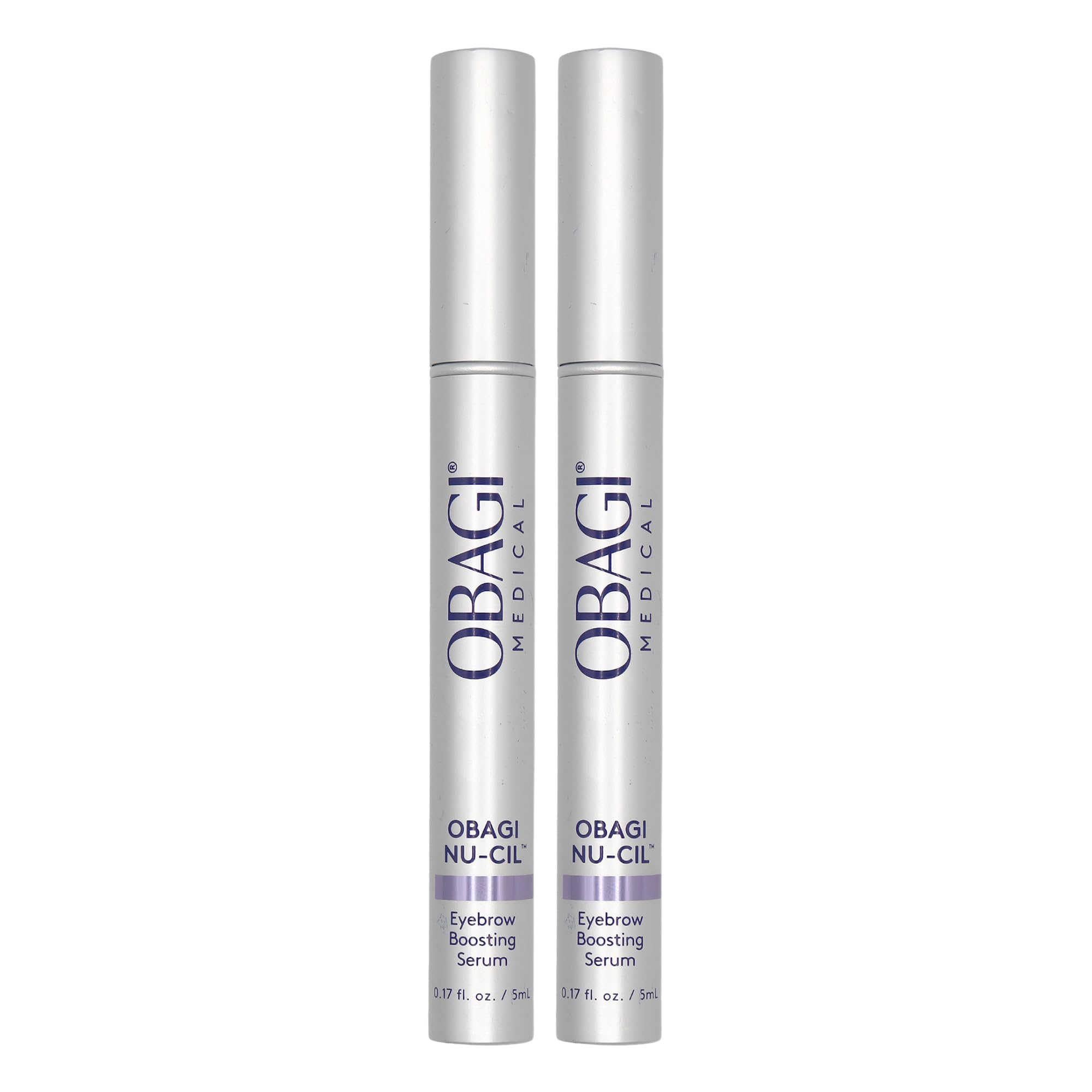 Obagi Nu-Cil eyebrow serum bottle front for fuller brows