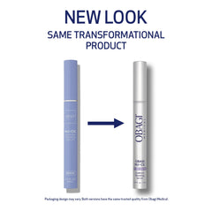 Obagi Nu-Cil applicator brush image highlights easy daily brow application