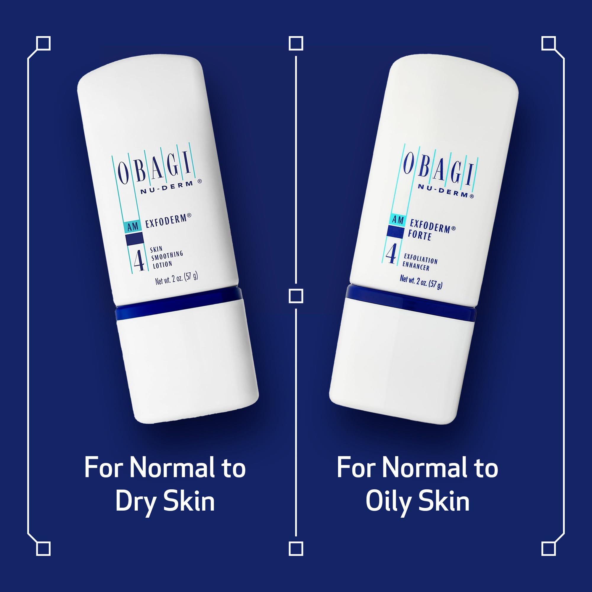Obagi Nu-Derm Exfoderm Forte lotion swatch on hand shows quick absorption