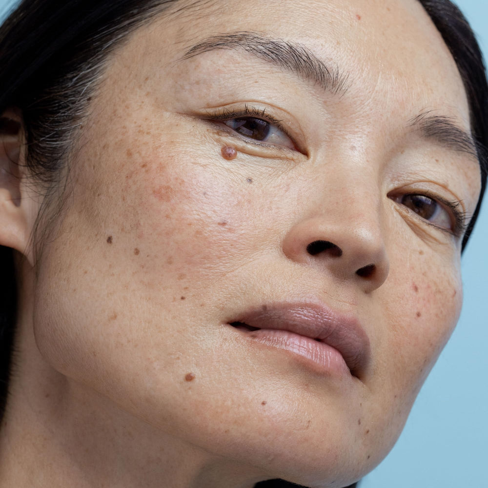 Obagi Nu-Derm Exfoderm Forte texture swatch captures lightweight, non-greasy feel