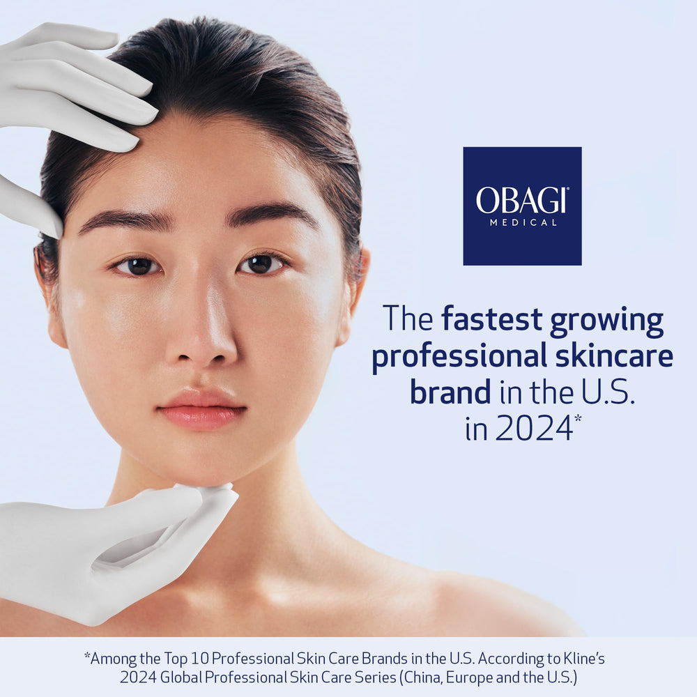 Obagi Nu-Derm Face Toner bottle texture close-up.