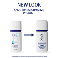 Obagi Nu-Derm Foaming Gel travel-size bottle ready for daily use.