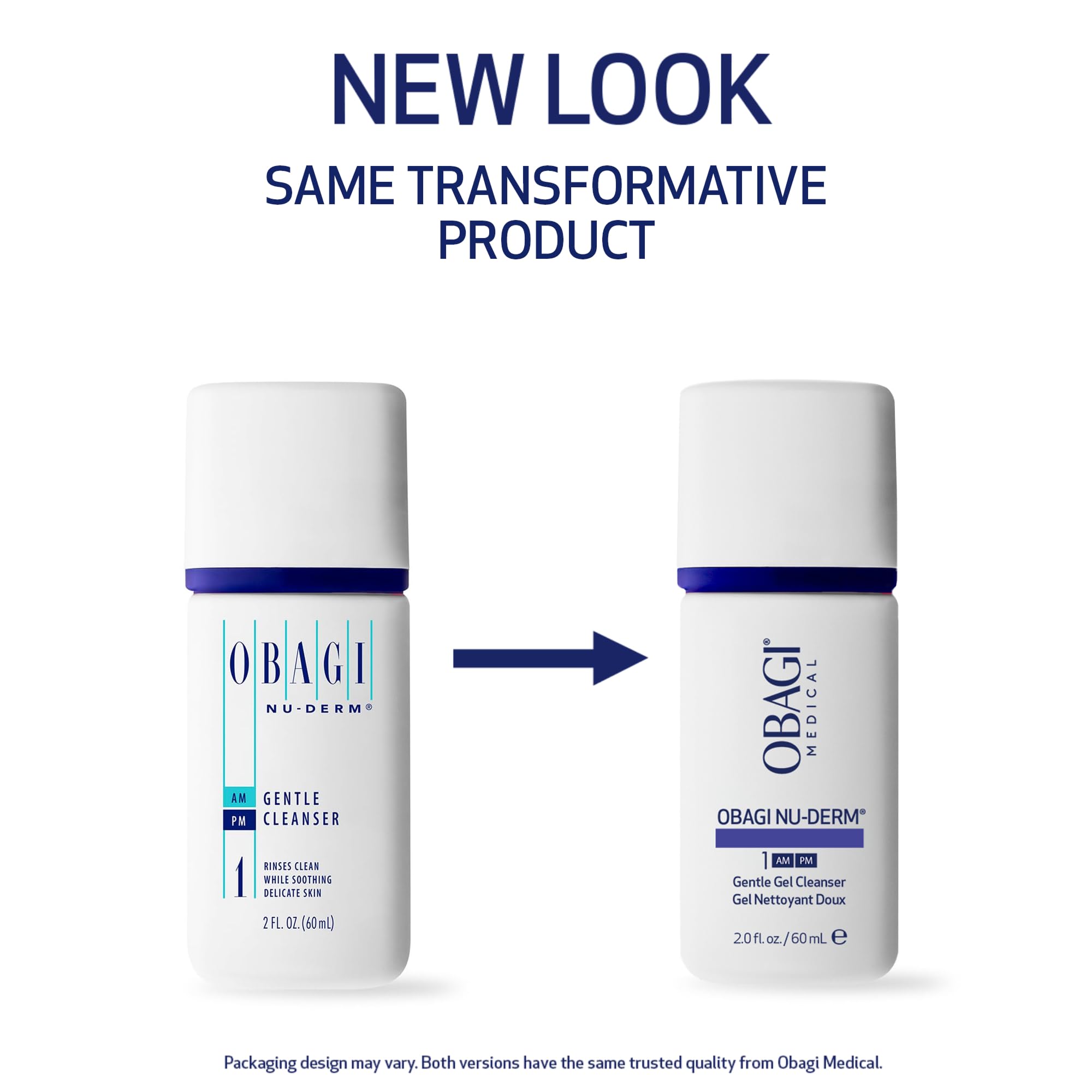 Obagi Nu-Derm Gentle Cleanser makeup removal close-up showcases gentle cleansing for sensitive skin
