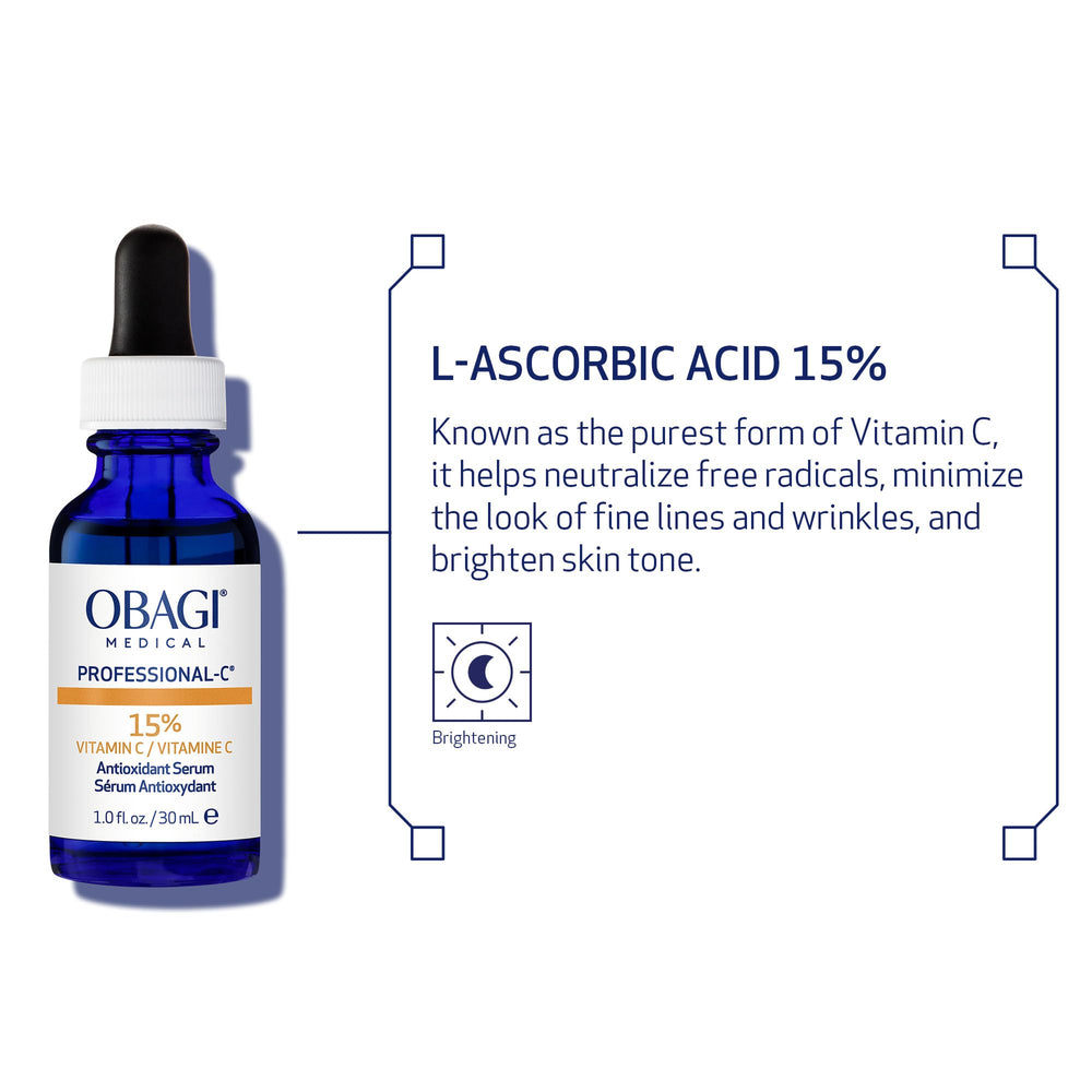 Obagi Medical Professional-C 15% Serum on hand shows smooth texture and comfortable application.