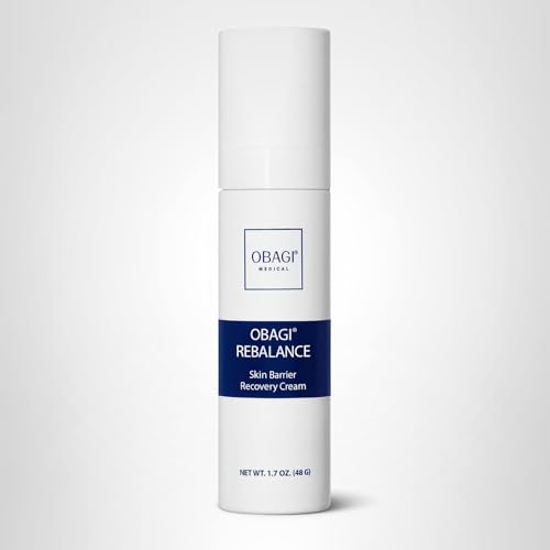 Obagi Rebalance cream packaging with National Eczema Association logo.