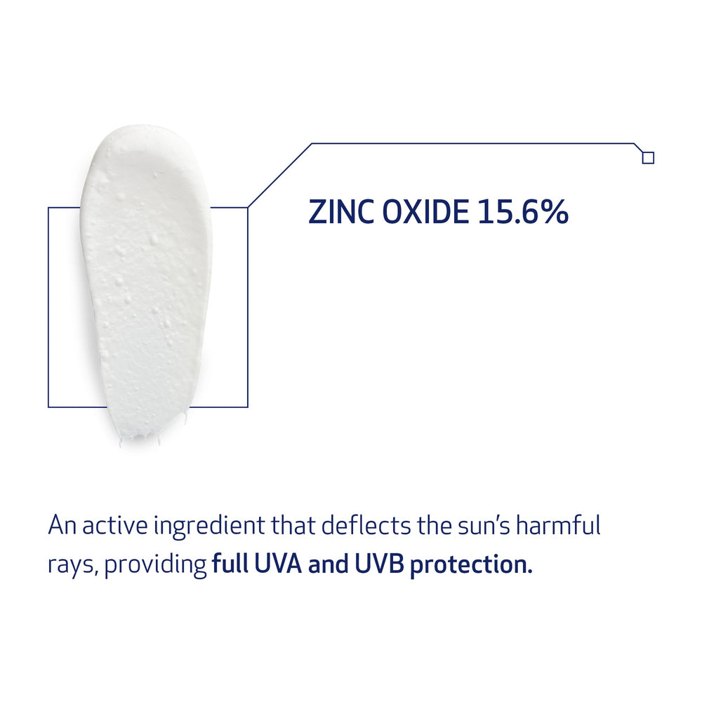 Obagi Sun Shield sheer texture showing quick-absorbing mineral sunscreen.