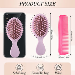 obeoby wide hair combs fine-tooth close-up for gentle detangling