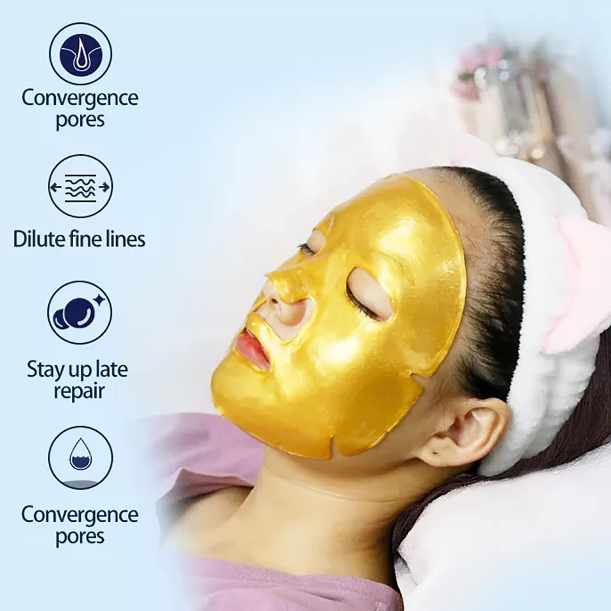ObiPosay Collagen Mask usage tips encourage consistent weekly hydration and renewal.