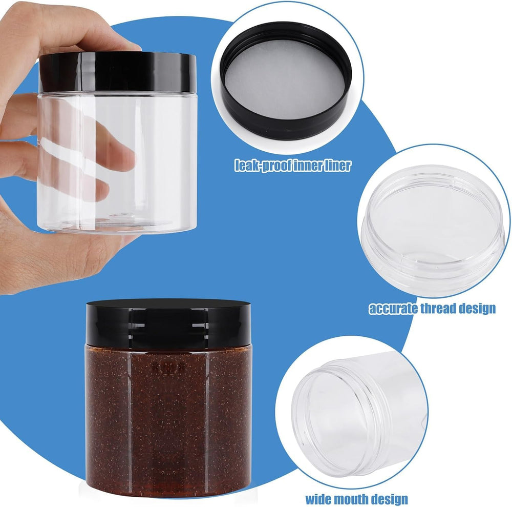 OBKJJ travel-friendly containers for cosmetics and personal care on the go.