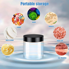 OBKJJ wide-mouth containers simplify filling and refilling with ease.
