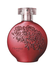 O BOTICARIO Floratta Red bottle in glass for everyday freshness with a lingering floral impression.
