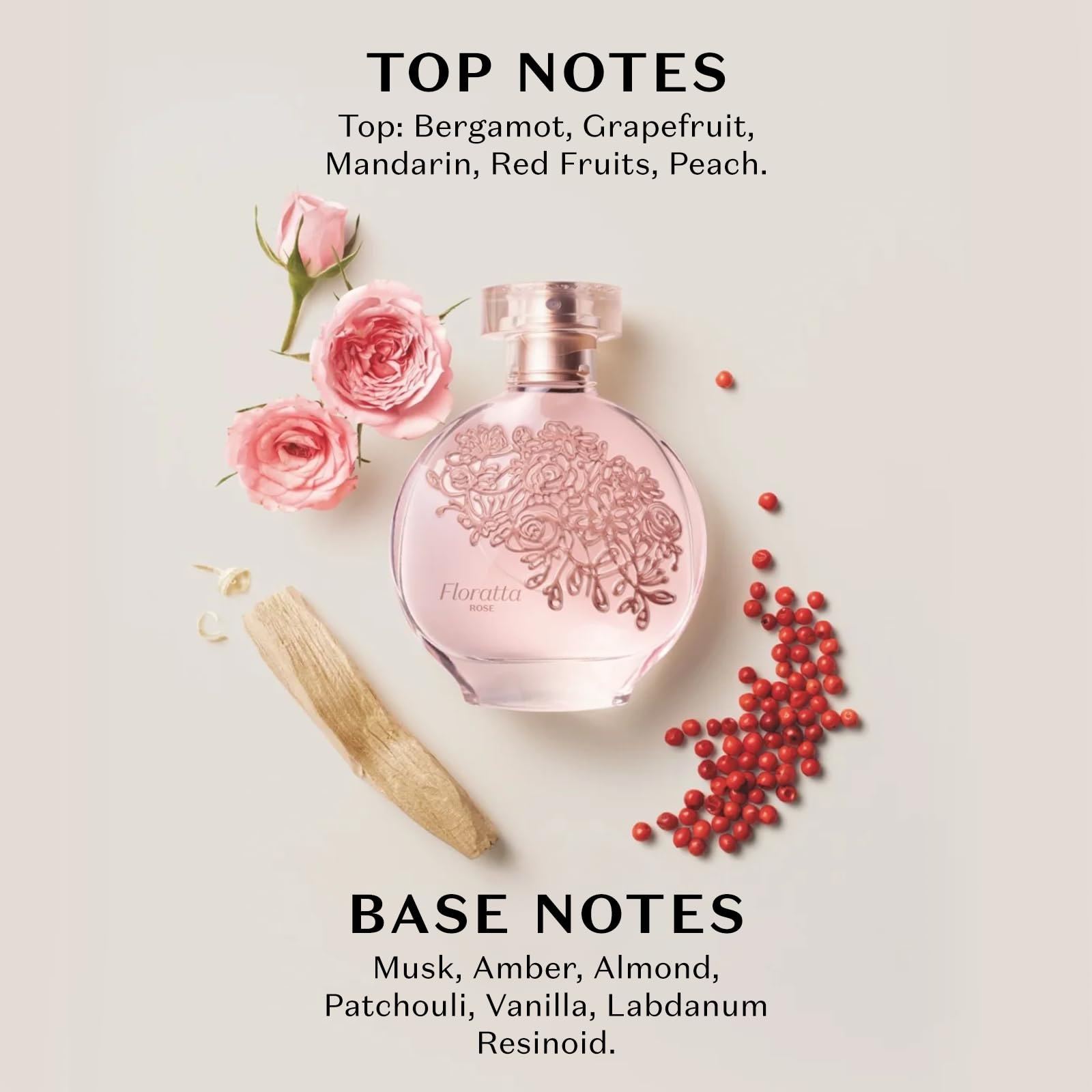 Floratta Rose long-lasting fragrance trail for day-to-night wear.