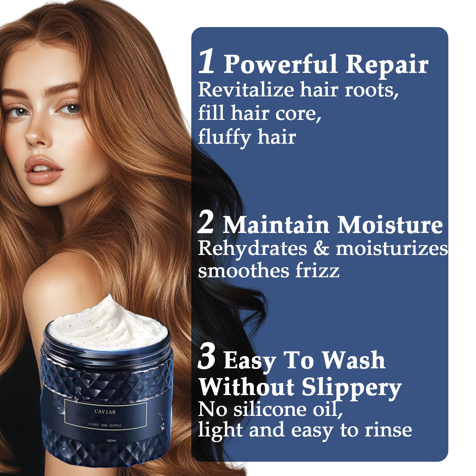 OBRADOYA Caviar Bloom color protection emphasizes dyed hair vibrancy