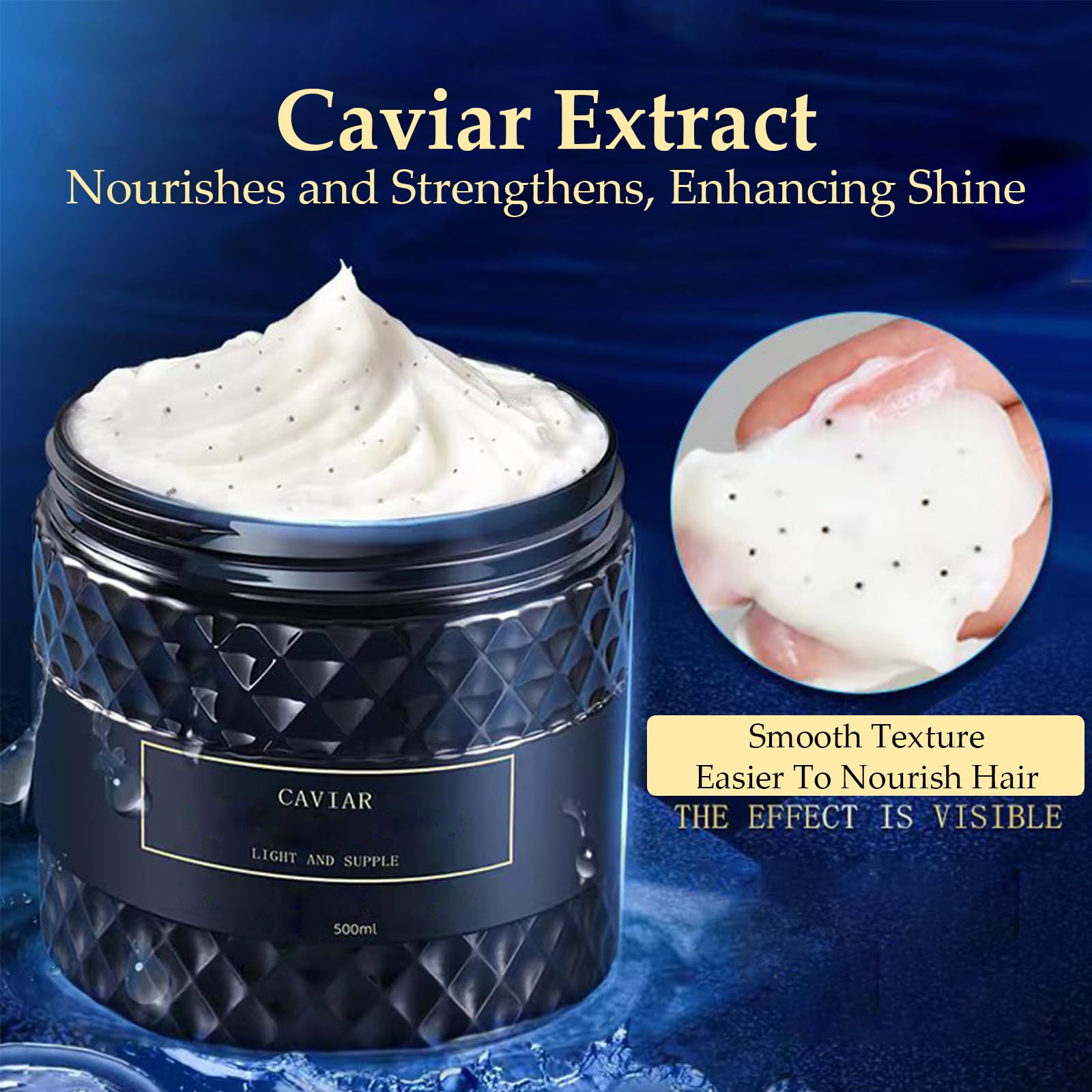 OBRADOYA Caviar Bloom ingredients closeup with caviar and jojoba for color vibrancy