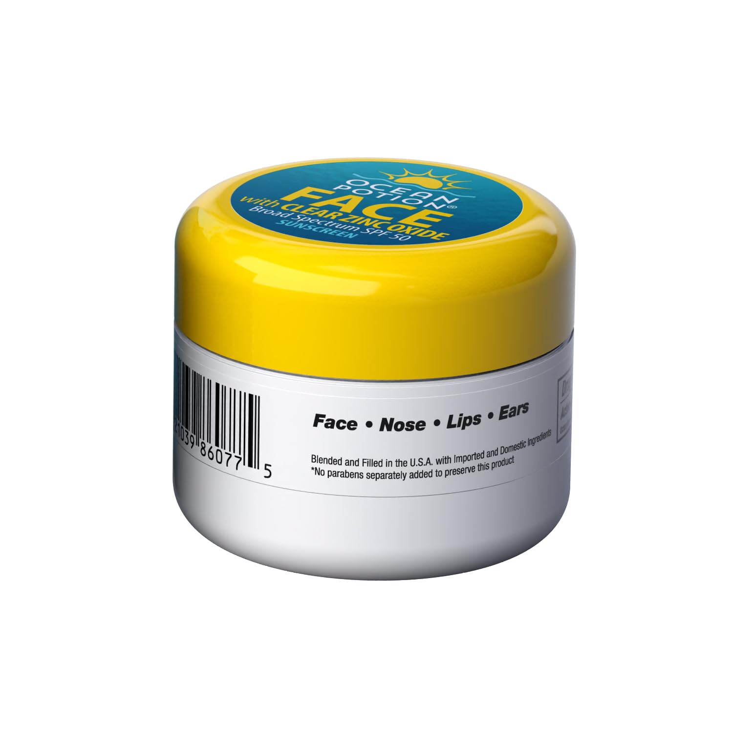Ocean Potion Face Zinc SPF50 demonstrates water resistance for active days.