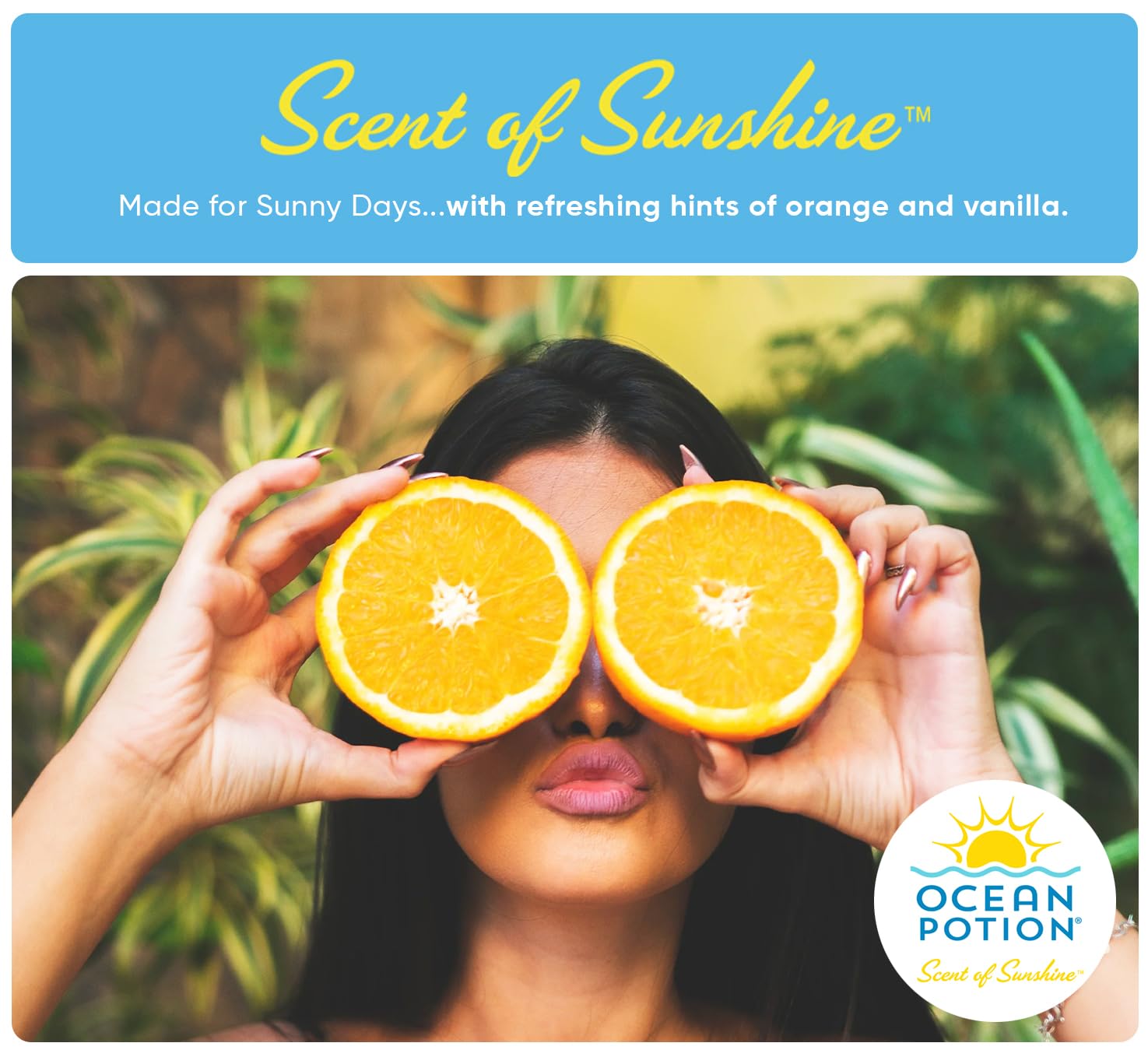 Ocean Potion Sunscreen Lotion SPF50 water-resistance 80 minutes supports swimming and splashes.