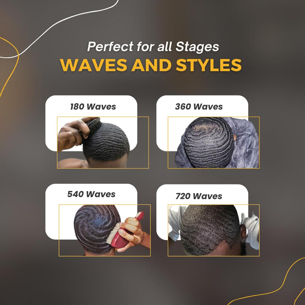 Ocean View Deep Waves Pomade ready-for-style hair with groomed finish