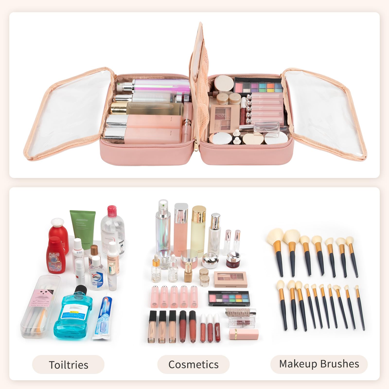 OCHEAL makeup bag is gift-ready for holidays and birthdays.