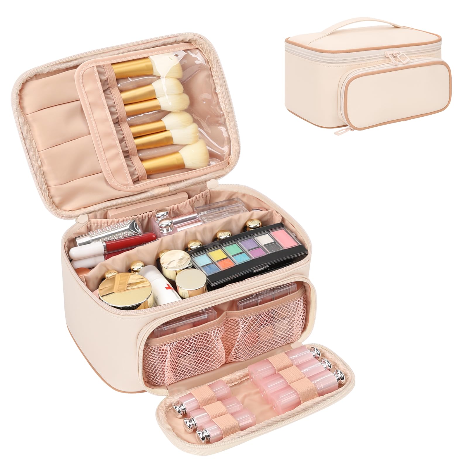 OCHEAL makeup bag multipurpose storage for cosmetics and toiletries.