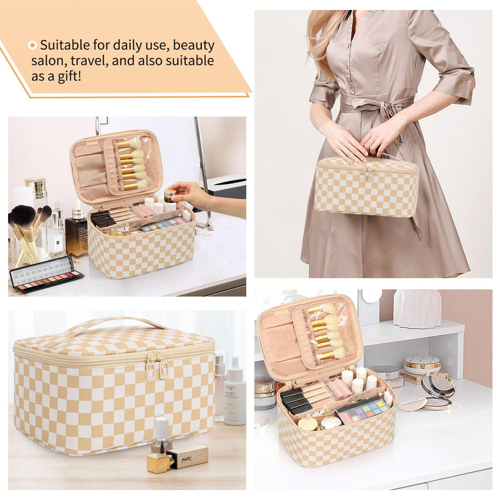 OCHEAL portable and lightweight makeup bag for on-the-go routines