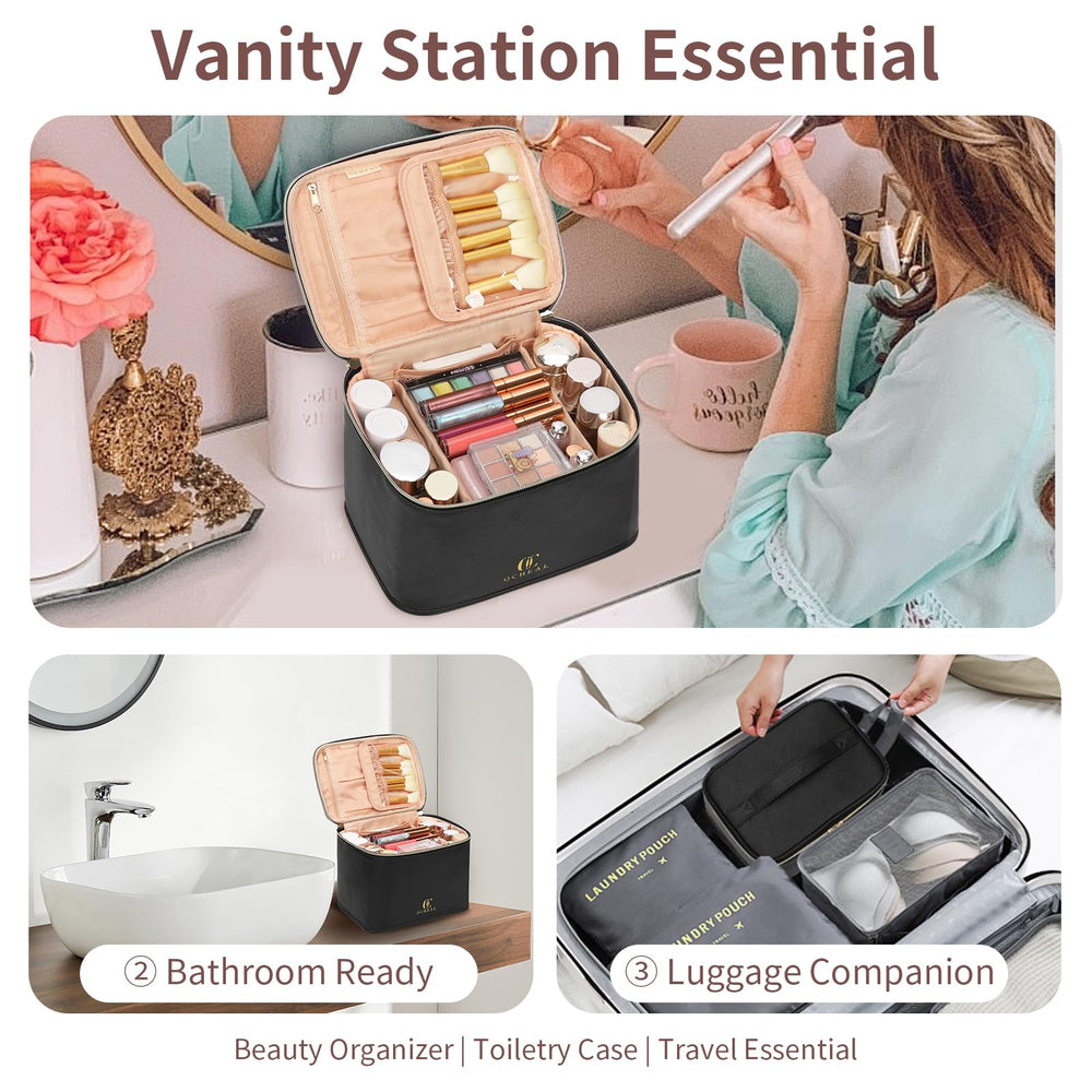 OCHEAL black material withstands daily travel and looks sleek.