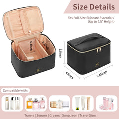 OCHEAL divider and brush area keeps brushes and masks organized and dust-free.