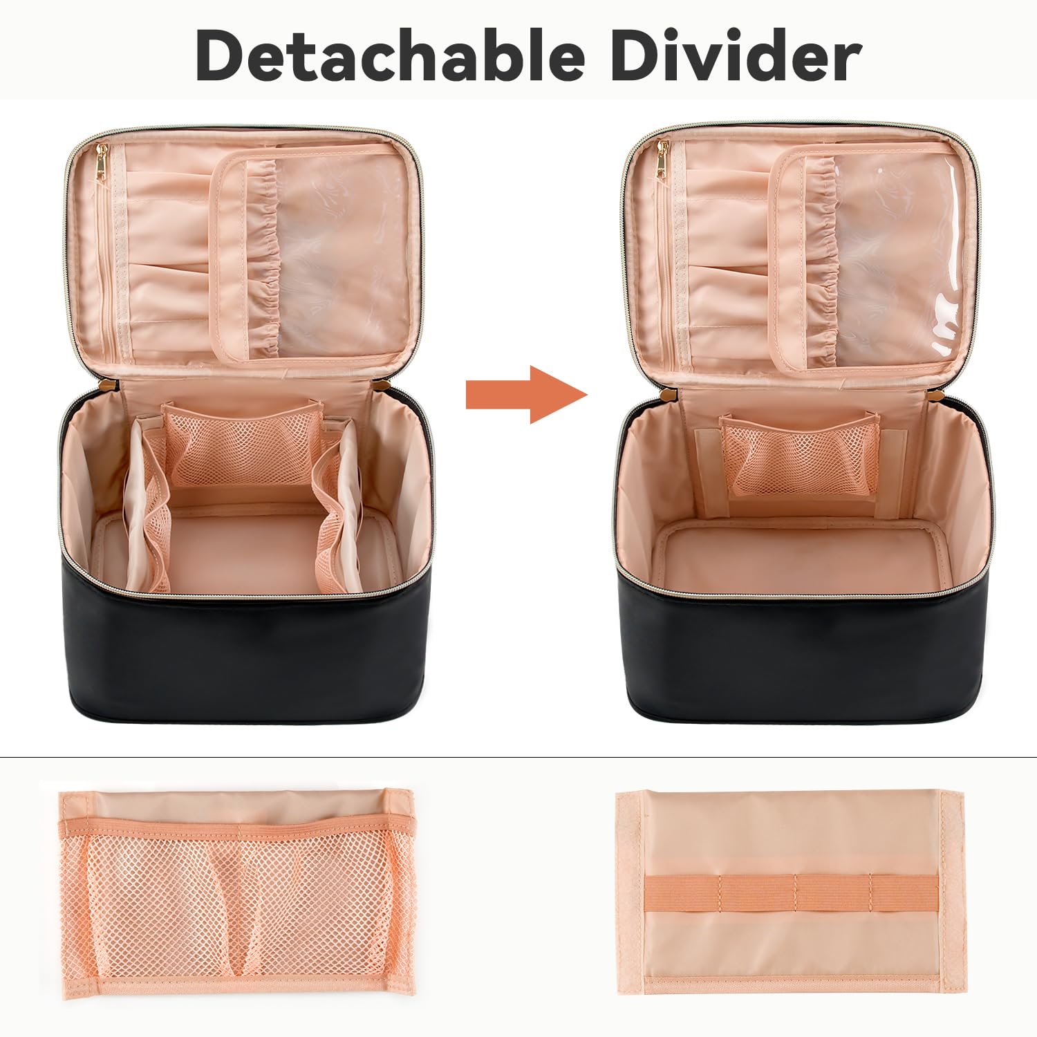 OCHEAL lipsticks and mirror pockets for easy vanity on the go.