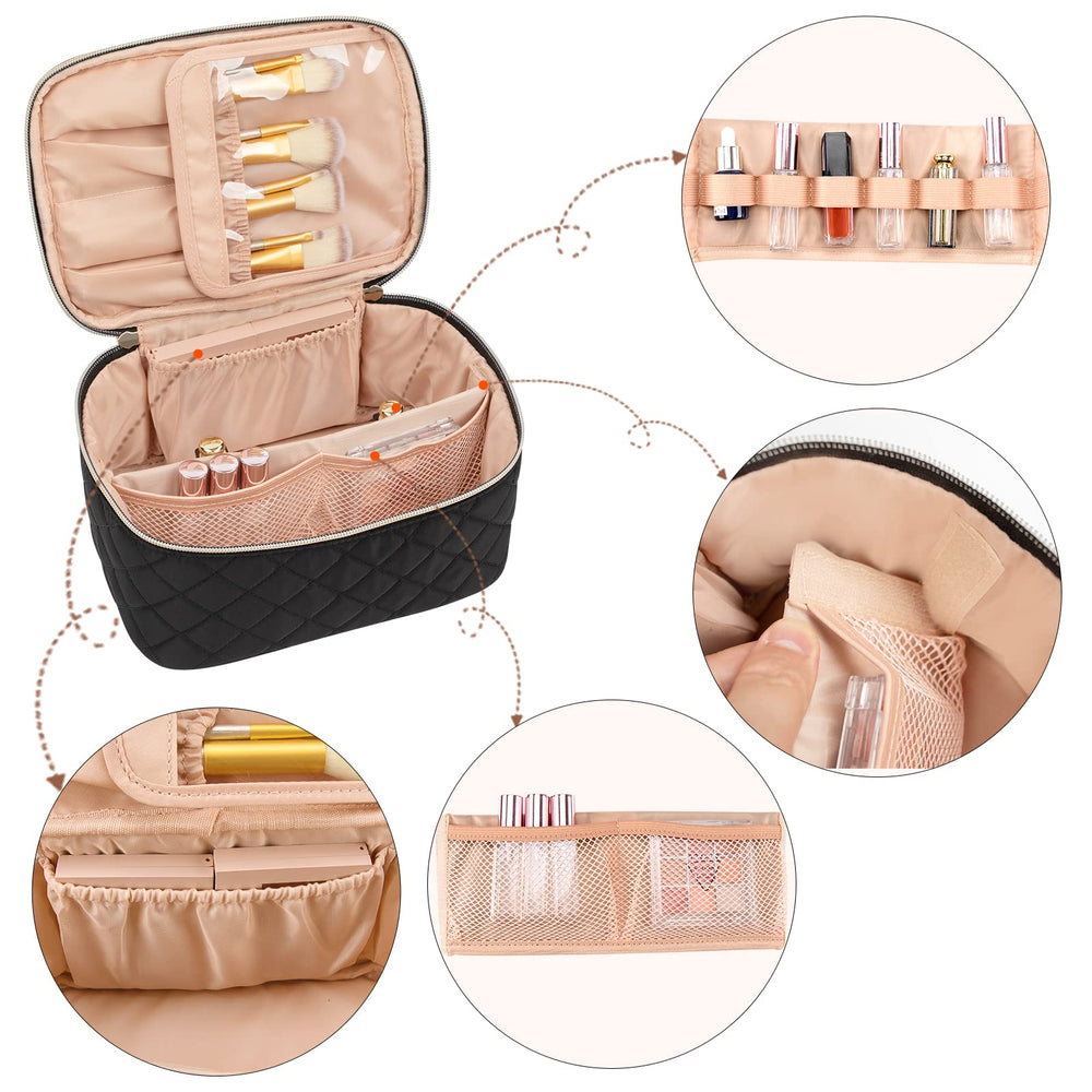 OCHEAL two-way zippers enable smooth access on the go.