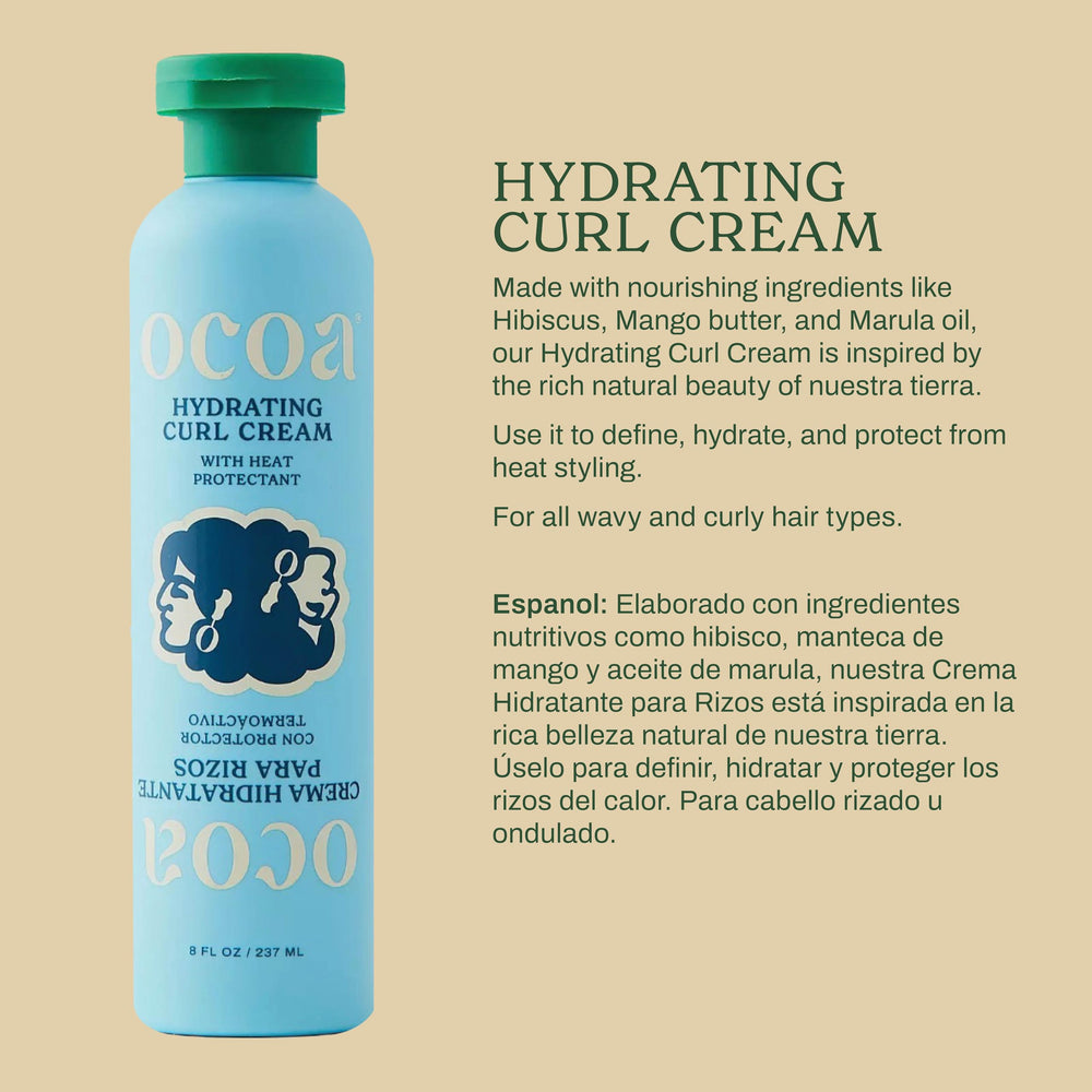 OCOA marula oil pour shows lightweight shine and frizz control.