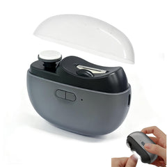 ocpcrn Easyclip ergonomic oval design aids safe trimming for all ages.