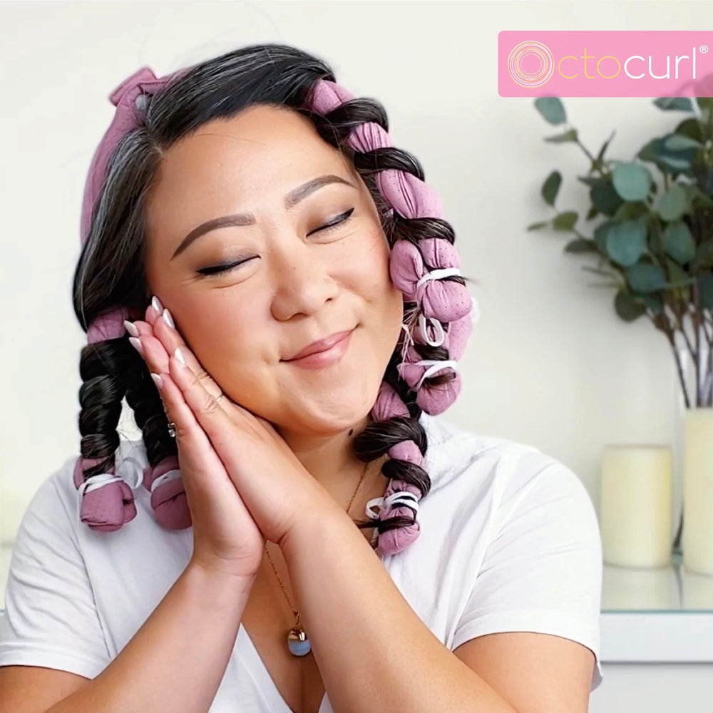Octocurl Mauve variant image shows stylish color with versatile styling options