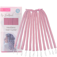 Octocurl No Headband Heatless Wrap closeup showing breathable fabric for cool comfort