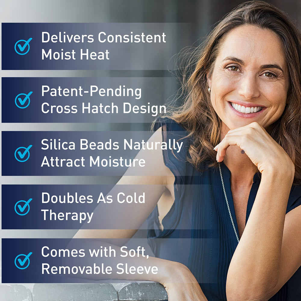 OCuSOFT Dry Eye Mask Premium heating time illustrates 20-second warm-up readiness.