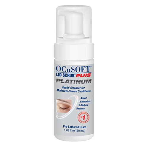 OCuSOFT Lid Scrub PLUS Platinum product shot for daytime use