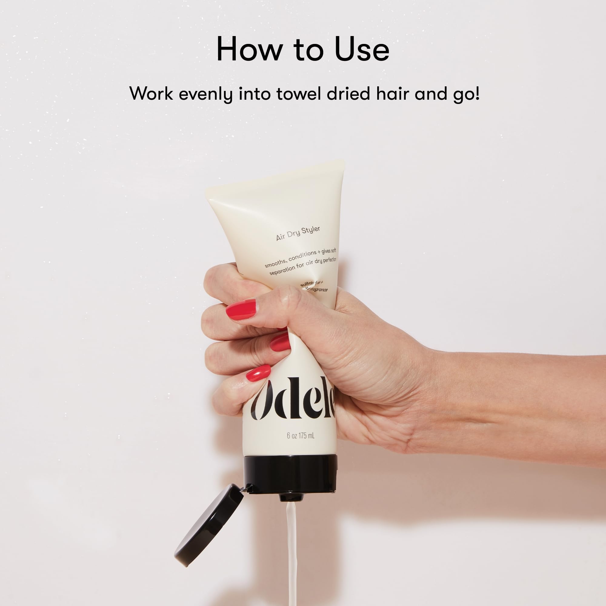 Nourishing amaranth and rice protein in Odele Air Dry Styler