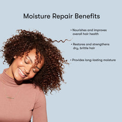 Odele haircare routine layout demonstrates shampoo and conditioner use for coarser hair