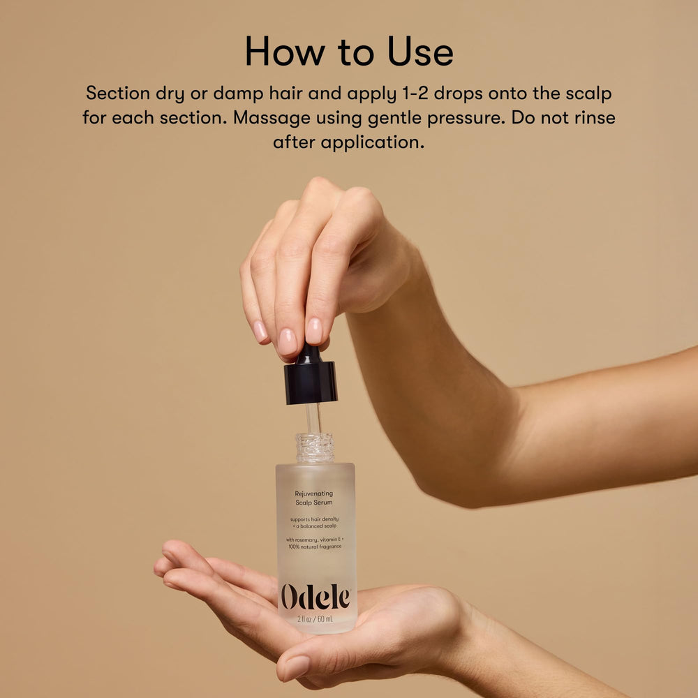 Odele scalp serum cooling sensation for comfortable daily use