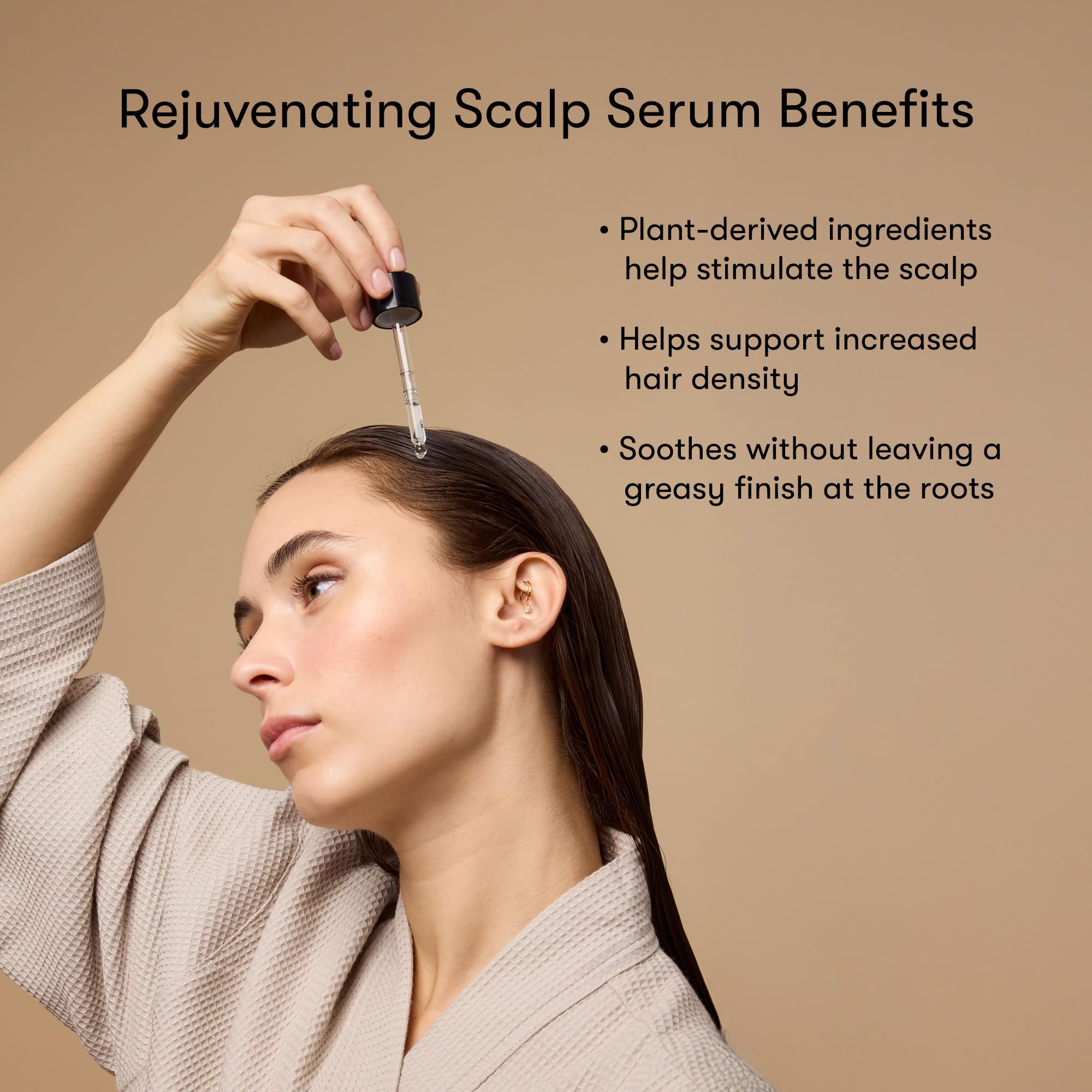 Odele scalp serum with ginger and peppermint delivering a cooling soothing feel