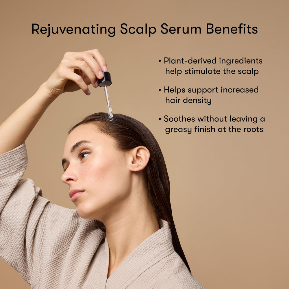 Odele scalp serum with ginger and peppermint delivering a cooling soothing feel