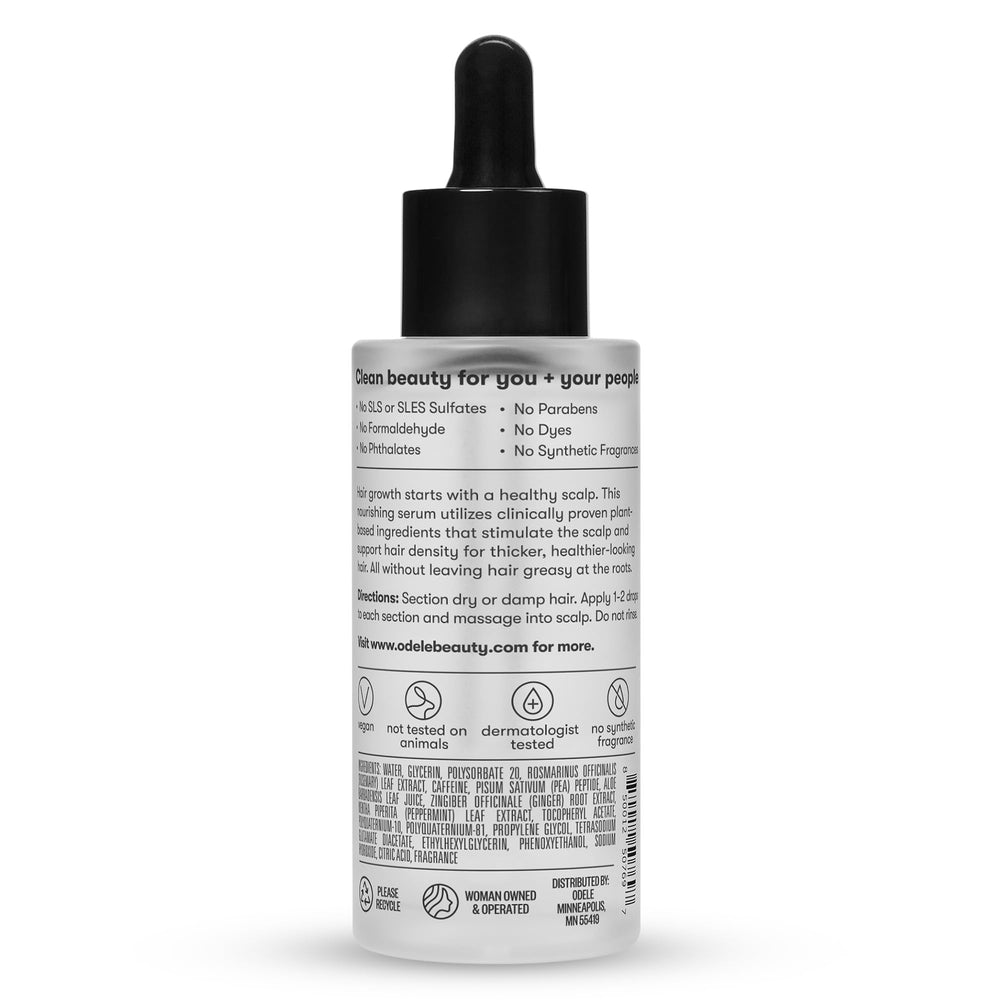 Odele marine-scented scalp serum with oakmoss ylang-ylang cucumber for unisex fragrance