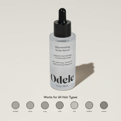 Odele scalp serum pea peptides promoting visibly fuller hair