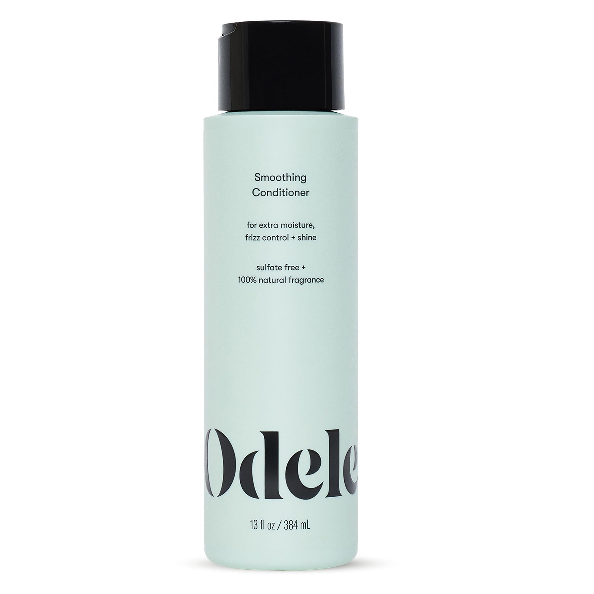 ODELE smoothing conditioner bottle showcases moisturizing formula for frizz control