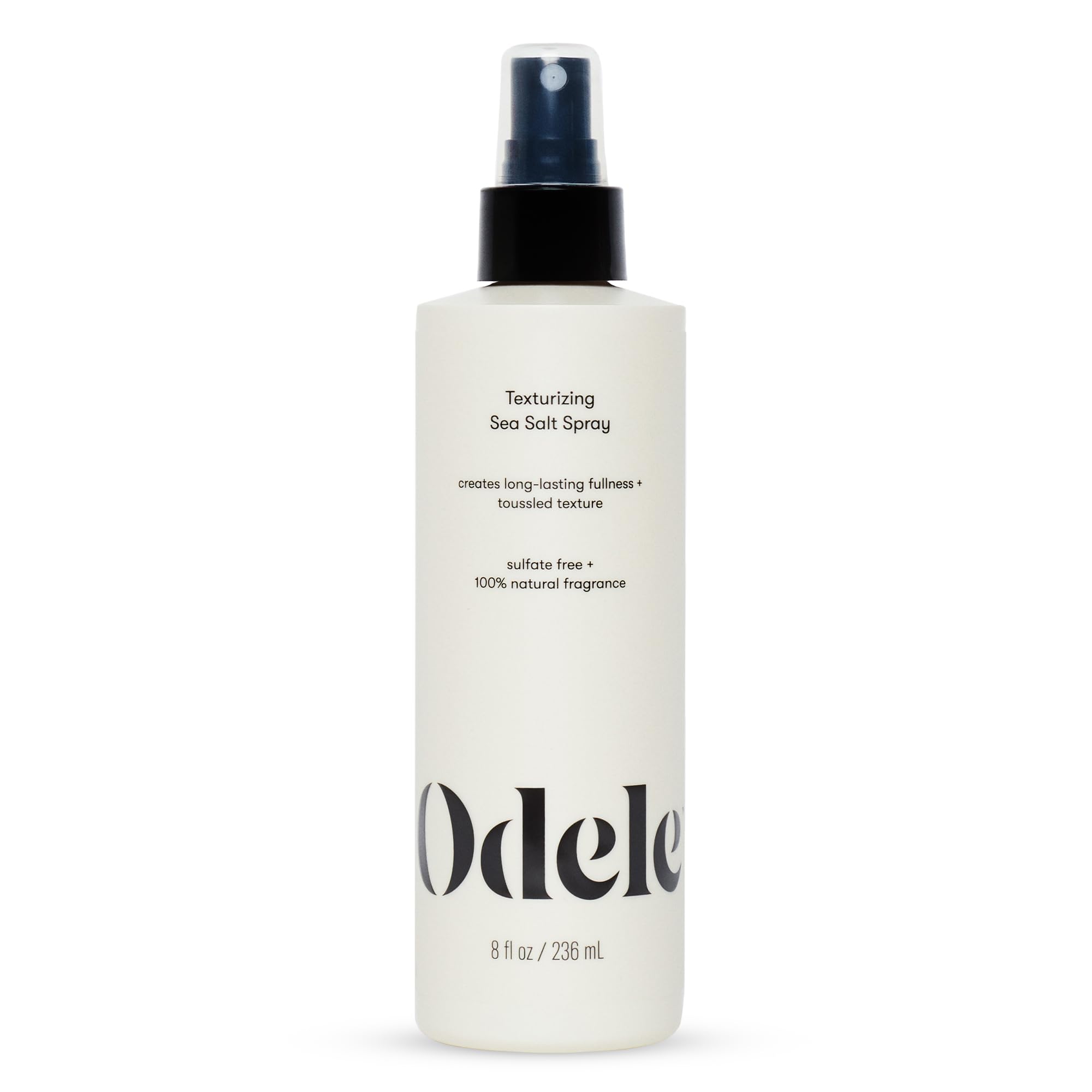 Odele texturizing sea salt spray bottle adds lightweight volume for beachy texture
