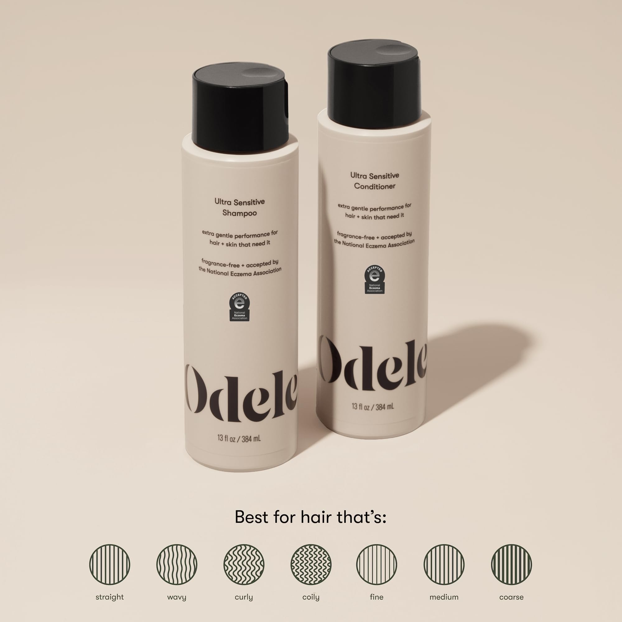 Odele gift-set packaging ready for gifting and sensitive hair care